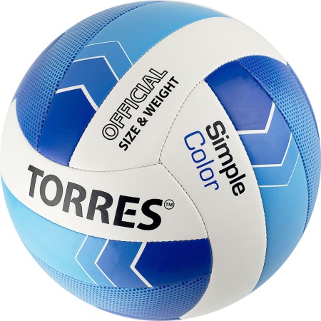 Купить Мяч волейбольный Torres Simple Color любительский р.5 в Палласовке 